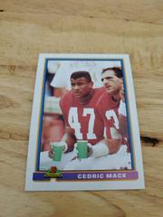 Cedric Mack Football Cards 1991 Bowman Prices
