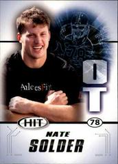 Nate Solder #78 Football Cards 2011 Sage Hit Prices