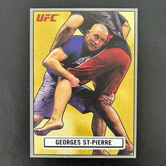 Georges St Pierre Ufc Cards 2013 Topps UFC Bloodlines Octagon Side Prices
