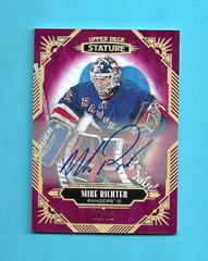 Mike Richter [Red Autograph] #99 Hockey Cards 2020 Upper Deck Stature Prices
