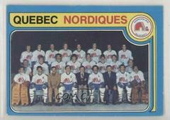 Nordiques Team Hockey Cards 1979 O-Pee-Chee Prices