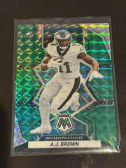 A. J. Brown [Green] #191 Football Cards 2022 Panini Mosaic Prices