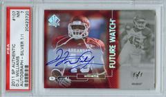 D.J. Williams [Autograph Gold] #107 Football Cards 2011 SP Authentic Prices