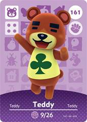 Teddy #161 [Animal Crossing Series 2] Amiibo Cards Prices
