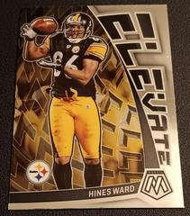 Hines Ward #E-HW Football Cards 2023 Panini Mosaic Elevate Prices