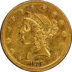 1839 Coins Liberty Head Half Eagle Prices
