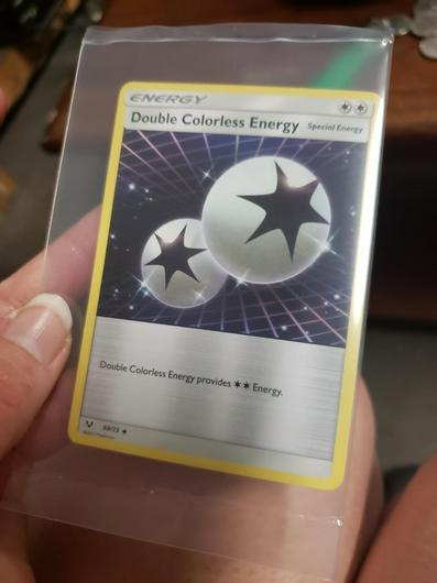 Double Colorless Energy Ungraded Pokemon Shining Legends