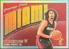 Jaime Jaquez Jr. [Holo] #2 Basketball Cards 2023 Panini Hoops Rookie Greetings Prices