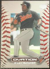 Albert Belle #37 Baseball Cards 2000 Upper Deck Ovation Prices