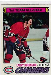 Larry Robinson #30 Hockey Cards 1977 Topps Prices