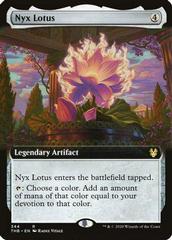 Nyx Lotus [Extended Art] #344 Magic Theros Beyond Death Prices