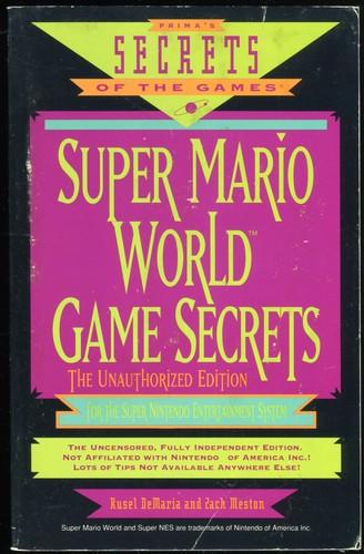 Super Mario World Game Secrets Cover Art