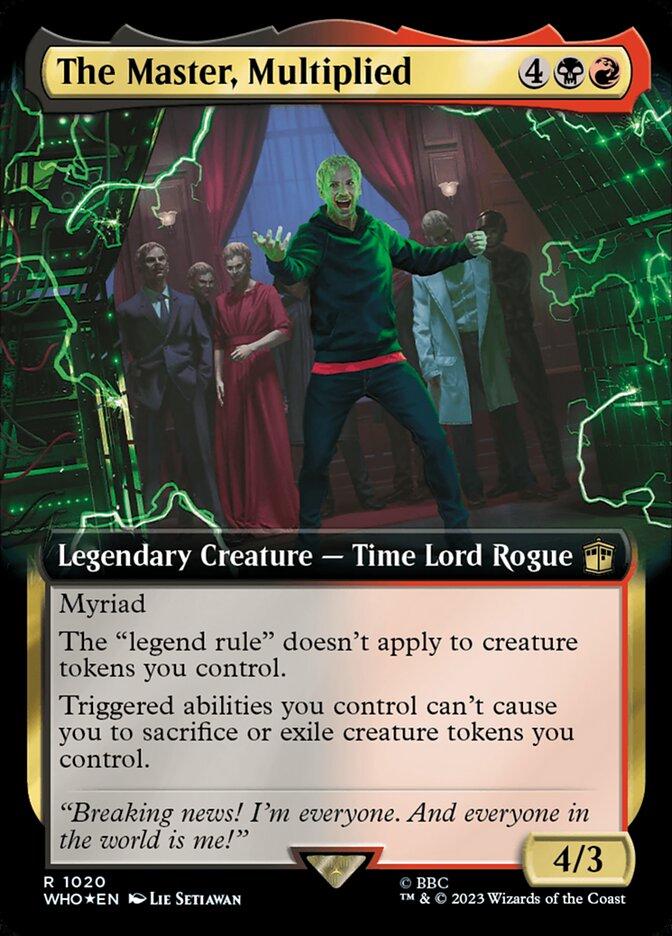 The Master, Multiplied [Foil] #1020 Magic Doctor Who