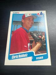 Chris Nabholz #U-30 Baseball Cards 1990 Fleer Update Prices