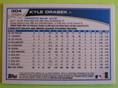 REVERSE | Kyle Drabek Baseball Cards 2013 Topps Chrome