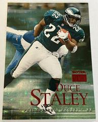Duce Staley [Shining Star Rubies] Football Cards 1999 Skybox Premium Prices