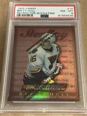 Brett Hull [Refractor w/ Coating] Hockey Cards 1995 Finest Prices