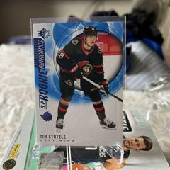 Tim Stutzle [Blue] #112 Hockey Cards 2020 SP Prices