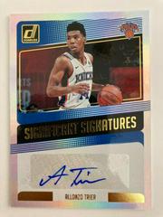 Allonzo Trier Basketball Cards 2018 Panini Donruss Significant Signatures Prices