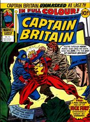 Captain Britain #15 (1977) Comic Books Captain Britain Prices