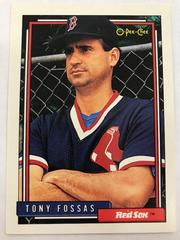 Tom Fossas #249 Baseball Cards 1992 O Pee Chee Prices