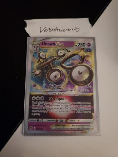 Unown VSTAR #66 photo