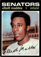 Elliott Maddox #11 Baseball Cards 1971 Topps Prices