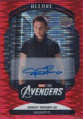 Jeremy Renner as Hawkeye [Red Auto] #14 Marvel 2022 Allure Prices