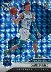 LaMelo Ball [Reactive Blue] #262 Basketball Cards 2020 Panini Mosaic Prices