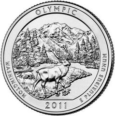 2011 P [OLYMPIC] Coins America the Beautiful Quarter Prices