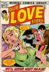 Our Love Story #14 (1971) Comic Books Our Love Story Prices