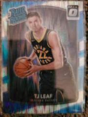 T.J. Leaf [Flash Holo] Basketball Cards 2017 Panini Donruss Optic Prices