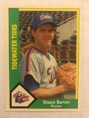 Shawn Barton #1 Baseball Cards 1990 CMC Tidewater Tides Prices