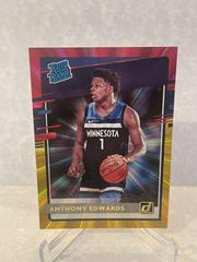 Anthony Edwards [Red Laser] #201 Basketball Cards 2020 Donruss Prices