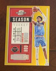 Christian Wood [Gold] #4 Basketball Cards 2019 Panini Contenders Optic Prices