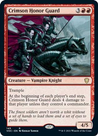 Crimson Honor Guard Magic Innistrad: Crimson Vow Commander