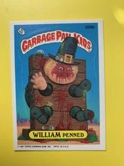 WILLIAM Penned #268b 1987 Garbage Pail Kids Prices