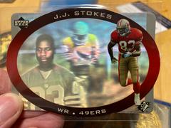 J.J. Stokes #39 Football Cards 1996 Spx Prices