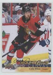 Colin White Hockey Cards 2017 Upper Deck Canvas Prices