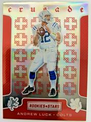 Andrew Luck [Red] #24 Football Cards 2016 Panini Rookies & Stars Crusade Prices