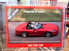 1991 Pace Car #39 Racing Cards 1992 Legends of Indy Prices