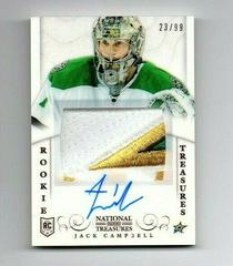 Jack Campbell [Autograph Patch] Hockey Cards 2013 Panini National Treasures Prices