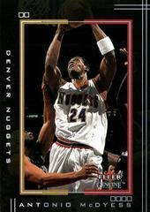 Antonio McDyess #5 Basketball Cards 2001 Fleer Genuine Prices