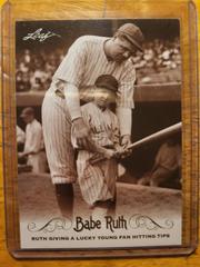 Babe Ruth #20 Baseball Cards 2017 Leaf Babe Ruth Immortal Collection Prices