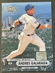 Andres Galarraga #139 Baseball Cards 1998 Metal Universe Prices