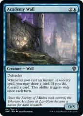 Academy Wall [Foil] #41 Magic Dominaria United Prices