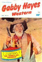 Gabby Hayes Western #41 (1952) Comic Books Gabby Hayes Western Prices