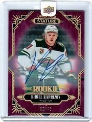 Kirill Kaprizov [Red Autograph] #102 Hockey Cards 2020 Upper Deck Stature Prices