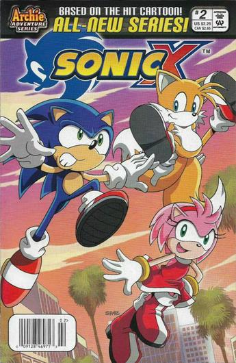 Sonic X #2 (2005) Cover Art