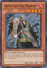 Chow Len the Prophet [1st Edition] YuGiOh Order of Chaos Prices